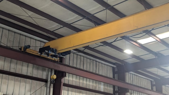 5/5 Ton, Harrington, 60' Span, 23' lift, radio w/ backup pendant, 2010 [#2606] - Image 6