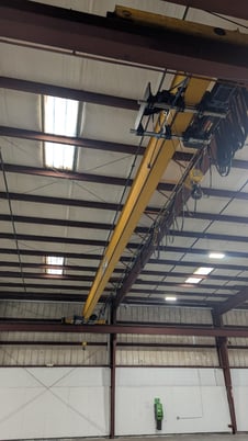 5/5 Ton, Harrington, 60' Span, 23' lift, radio w/ backup pendant, 2010 [#2606] - Image 7