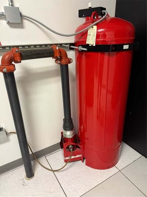 424 lbs. Kidde Fenwal #FM-200, Fire Tank Cylinder - Image 1