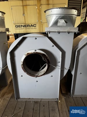 Cincinnati #RBE-13, Fan Blower, Carbon Steel, 3 HP, 230/460 V., 12.5" inlet, 10" x 12" outlet - Image 1