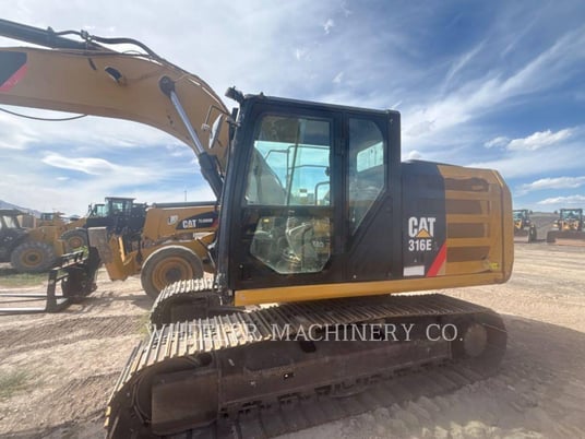 Caterpillar 316E L, Crawler Excavator, 7985 hours, S/N: DZW01319, 2014 - Image 4