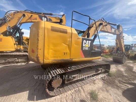 Caterpillar 316E L, Crawler Excavator, 7985 hours, S/N: DZW01319, 2014 - Image 6