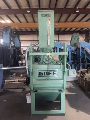 2 cu.ft. Goff, tumble barrel blast, late model - Image 1