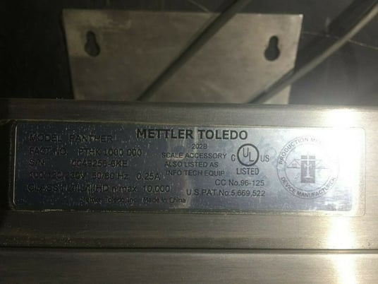 10000 lb. Mettler Toledo digital platform scale, 60" x 60" - Image 6
