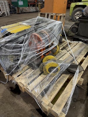 4 Ton, Spacesaver #SX50410050P76JDDOS, electric hoist, 29.6'lift, 460 V., 2017 - Image 3