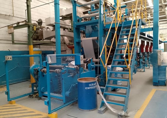 BHS #T-800, 7 color rotogravure printer, aluminum, paper & film, 32" wide, electric drying source - Image 4