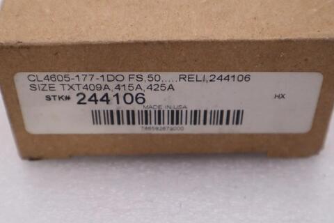Abb brown boveri 244106 / 244106 - new in box - stock h825a - Image 2