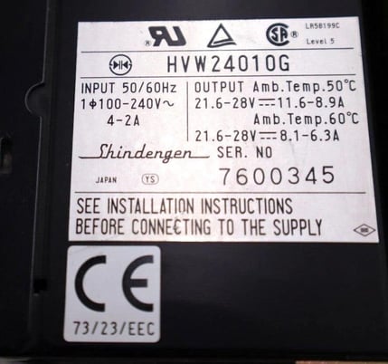 Honeywell measurex 08656500 power supply module rev c 240 v #l-382 - Image 4