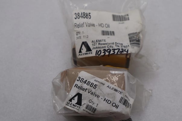 Alemite 384885 relief valve - hd oil stock #k-2005 - Image 1
