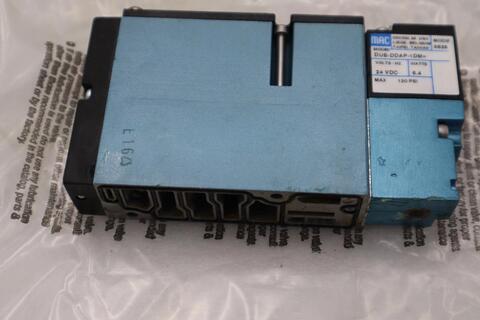 New mac 92b-ach-000-du-ddap-1dm 24vdc 120psi stock h802a - Image 1