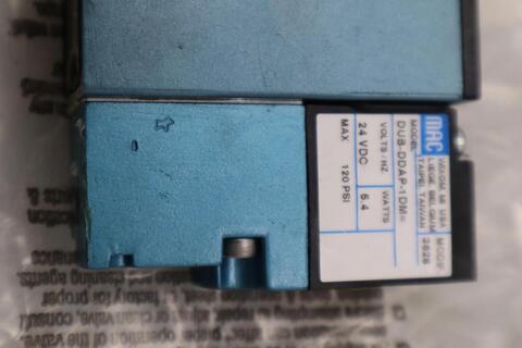 New mac 92b-ach-000-du-ddap-1dm 24vdc 120psi stock h802a - Image 3