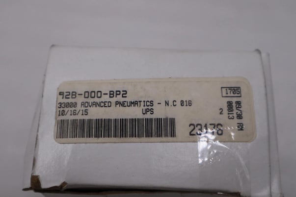 Mac 92b-000-bp2=1705 / 92b-000-bp2 solenoid valve manifold base stock h801a - Image 4