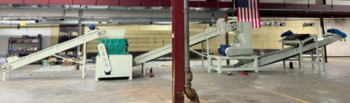 Radiator shredding & granulation system - Image 1