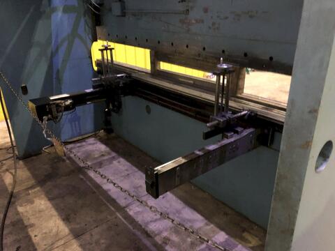 175 Ton, Niagara #HBM-175-10-12, hydraulic press brake, 12' overall, 126" between housing, 10" stroke, 17" - Image 2