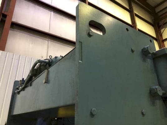 175 Ton, Niagara #HBM-175-10-12, hydraulic press brake, 12' overall, 126" between housing, 10" stroke, 17" - Image 8