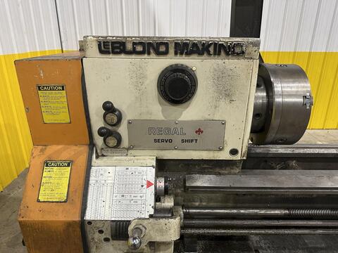 19" x 144" LeBlond Makino #15E-Regal, engine lathe, 12" 3-jaw chuck, 3" hole, 40-1600 RPM, inch/metric, 10" - Image 2