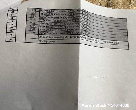 Ethanol Distillation Packed Column System, 25' High, 304L Stainless Steel, 6" flange, Enerquip Heat - Image 10
