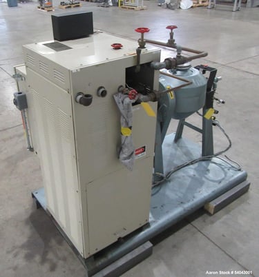 Abbe, 12" Rota-Cone Vacuum Dryer, 0.5 CuFt, T316 Stainless Steel, Skid-Mounted, Sterlco Heater, Carbon Steel - Image 5