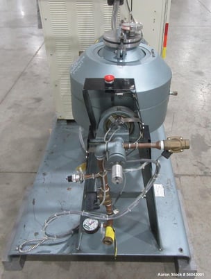 Abbe, 12" Rota-Cone Vacuum Dryer, 0.5 CuFt, T316 Stainless Steel, Skid-Mounted, Sterlco Heater, Carbon Steel - Image 7