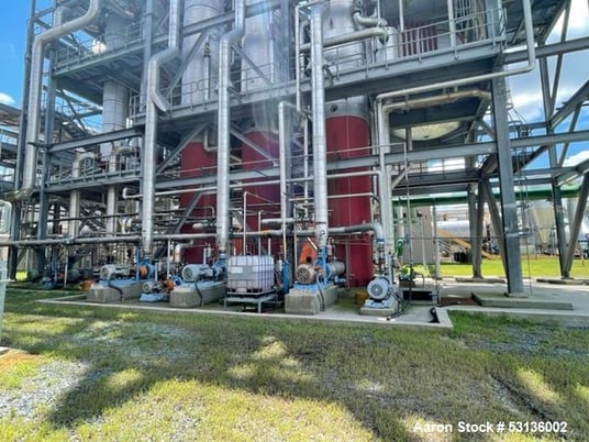 1083.5 cu.ft., Aeroglide, Dual Triple-Pass Rotary Drum Dryers, Complete Drying System, 13' x 60', Stainless - Image 5
