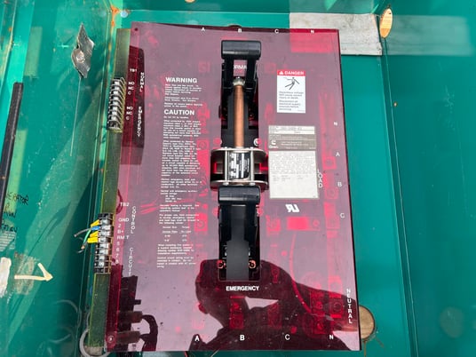 225 Amp. Cummins, Onan OT225, automatic transfer switch, Nema 1, 240 Volts, 1994 - Image 7