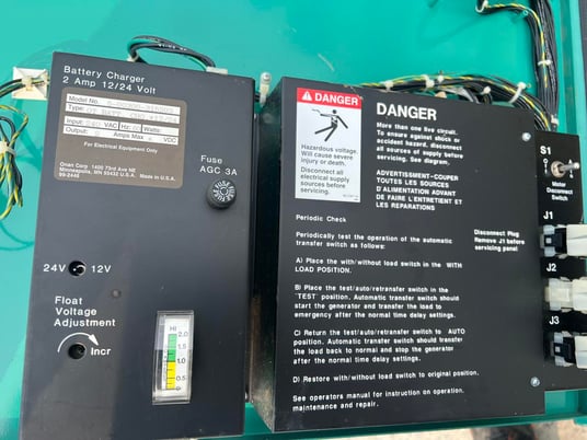 225 Amp. Cummins, Onan OT225, automatic transfer switch, Nema 1, 240 Volts, 1994 - Image 10
