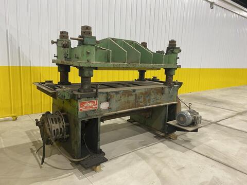 50 Ton, ASC / Benchmaster #50-4-3860-2-12, 4-post cutoff press - Image 1