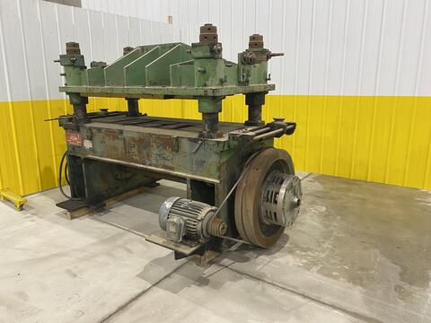 50 Ton, ASC / Benchmaster #50-4-3860-2-12, 4-post cutoff press - Image 4