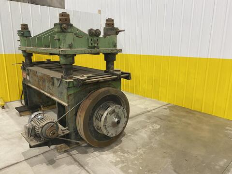 50 Ton, ASC / Benchmaster #50-4-3860-2-12, 4-post cutoff press - Image 5