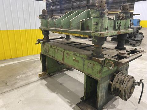 50 Ton, ASC / Benchmaster #50-4-3860-2-12, 4-post cutoff press - Image 7