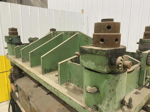 50 Ton, ASC / Benchmaster #50-4-3860-2-12, 4-post cutoff press - Image 9