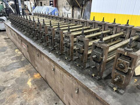 20 Stand, Ardcor #S10-2.5-37, rollformer, 2.5" arbor, 37" roll space, 10" horizontal centers, 4.75"-5.25" - Image 6