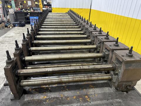 20 Stand, Ardcor #S10-2.5-37, rollformer, 2.5" arbor, 37" roll space, 10" horizontal centers, 4.75"-5.25" - Image 9