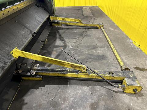1/2" x 12' Wysong #1250, mechanical power squaring shear, front operated manual back gauge, squaring arm, 20 - Image 2