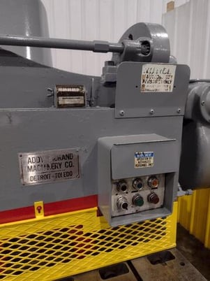 1/4" x 12' Cincinnati #1812, mechanical power shear, 13 holddowns, 36" front operated power back gauge, 60 - Image 8