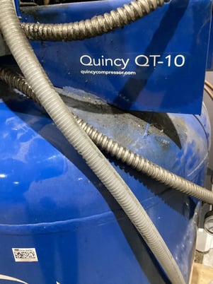 35.9 cfm, 175 psi, Qunicy #QT-10-BMQT10VT-386625, air compressor - Image 2