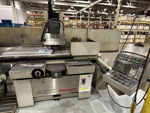 20" x 40" Okamoto #ACC-20-40EX, CNC horizontal surface grinder, 12" OD x 1.5" W x 5" ID wheel - Image 5
