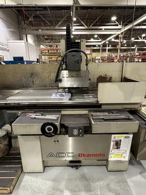 20" x 40" Okamoto #ACC-20-40EX, CNC horizontal surface grinder, 12" OD x 1.5" W x 5" ID wheel - Image 6