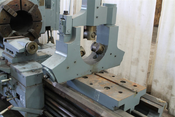 25" x 240"/8' Lodge & Shipley #RXE2516, dual side hollow spindle engine/boring lathe, 1962 - Image 5