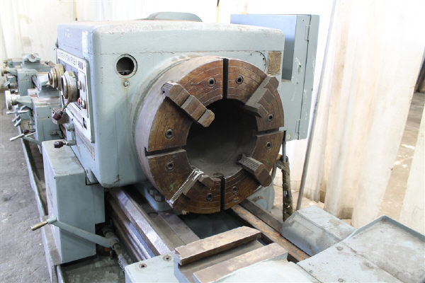 25" x 240"/8' Lodge & Shipley #RXE2516, dual side hollow spindle engine/boring lathe, 1962 - Image 8