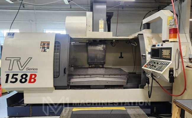 YCM #TV-158B, CNC vertical machining center, 32 automatic tool changer, 59" X, 33.8" Y, 29.5" Z, 10000 RPM - Image 2