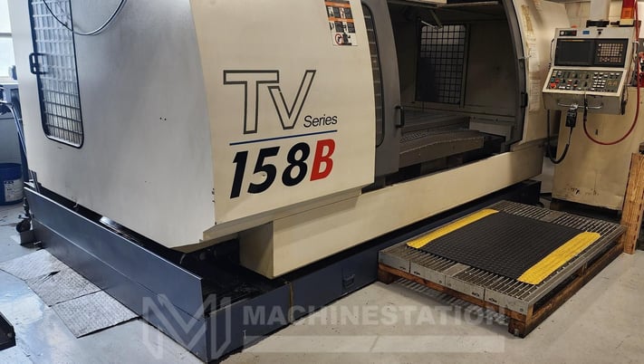 YCM #TV-158B, CNC vertical machining center, 32 automatic tool changer, 59" X, 33.8" Y, 29.5" Z, 10000 RPM - Image 4