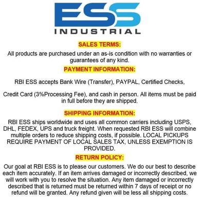 30 Kw Yaskawa #SGMVH-3ZD2B-NJ11, 60A, 400V, 1500RPM, unused - Image 9