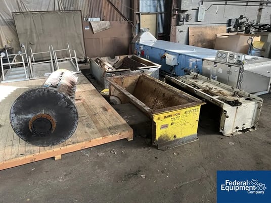 Gruendler Hog Hammer Mill #72-4, 39" x 74", 350 HP, 1180 RPM, 2300 V., 24" diameter rotor, updates 2014/2020 - Image 1