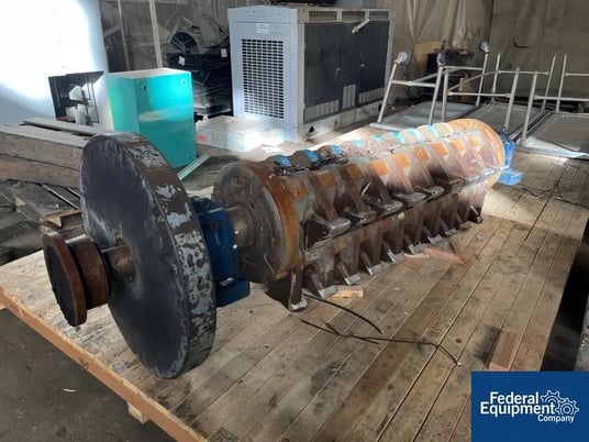 Gruendler Hog Hammer Mill #72-4, 39" x 74", 350 HP, 1180 RPM, 2300 V., 24" diameter rotor, updates 2014/2020 - Image 5