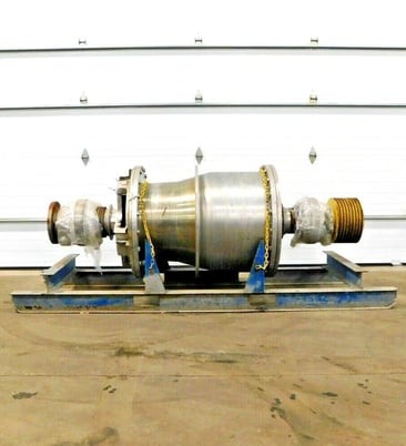 32" x 50" Bird, 316 Stainless Steel solid bowl centrifuge rotating assembly - Image 1