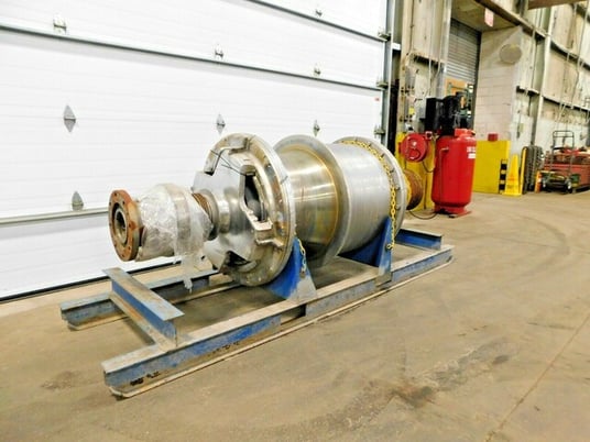 32" x 50" Bird, 316 Stainless Steel solid bowl centrifuge rotating assembly - Image 2