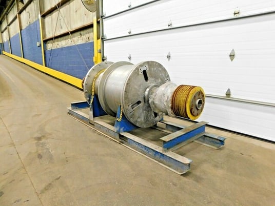 32" x 50" Bird, 316 Stainless Steel solid bowl centrifuge rotating assembly - Image 3