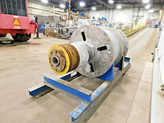 32" x 50" Bird, 316 Stainless Steel solid bowl centrifuge rotating assembly - Image 5