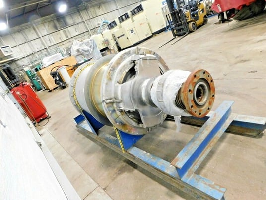 32" x 50" Bird, 316 Stainless Steel solid bowl centrifuge rotating assembly - Image 6